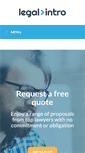 Mobile Screenshot of legalintro.com